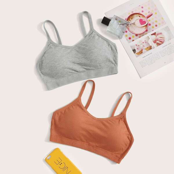 

Rib Bra Set 2pack