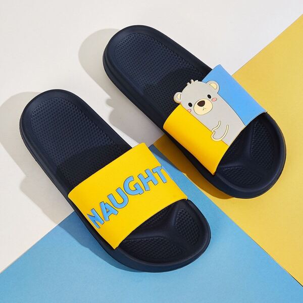 

Men Open Toe Asymmetrical Pattern Sliders