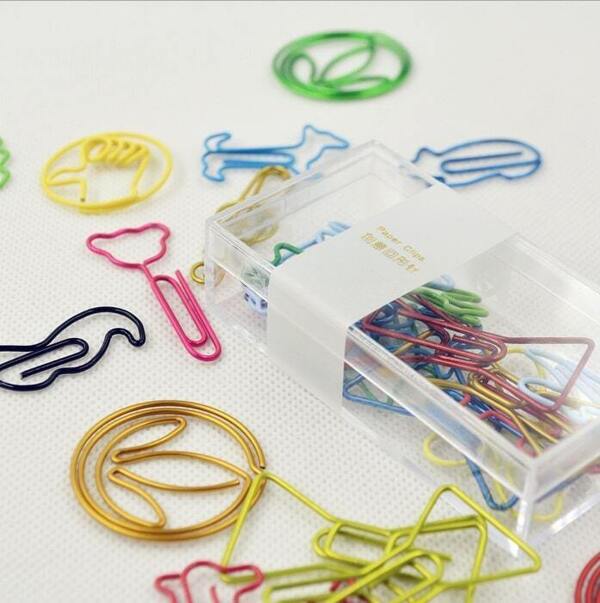 

Random Creative Shaped Paper Clip 20pcs