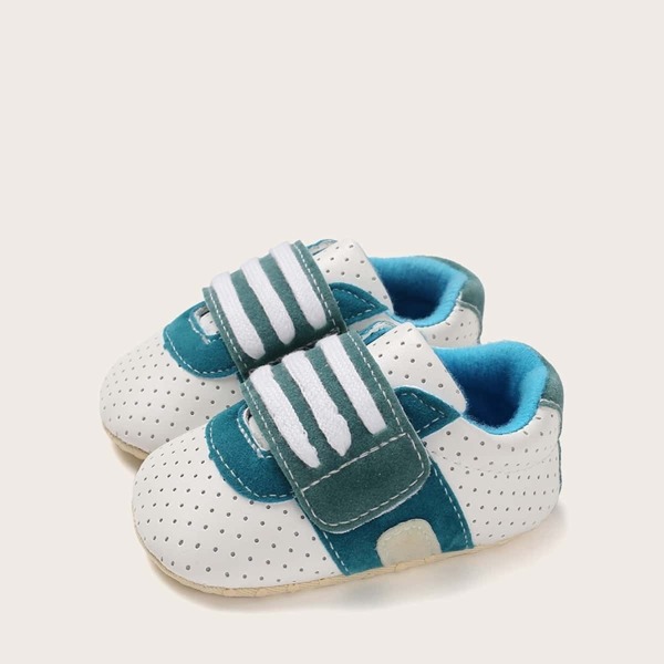 

Baby Boys Two Tone Velcro Strap Sneakers