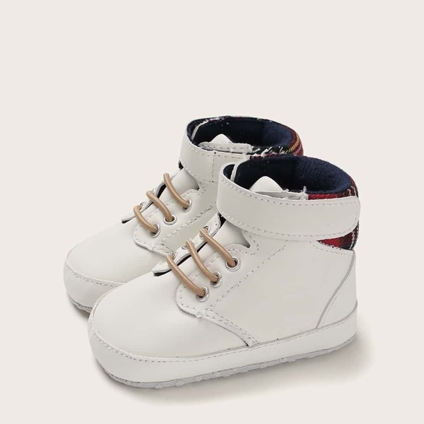

Baby Boys Velcro Detail High Top Sneakers
