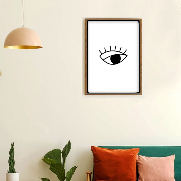 

Abstract Eye Wall Art Print Without Frame