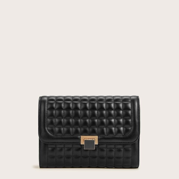 

Quilted Flap Chain Bag