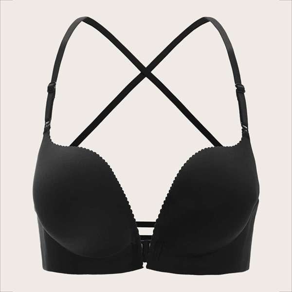 

Crisscross Back Push Up Bra