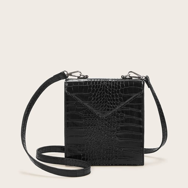 

Croc Embossed Crossbody Bag