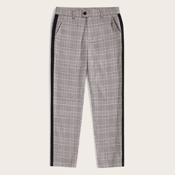 

Men Striped Side Glen Pants, Multicolor