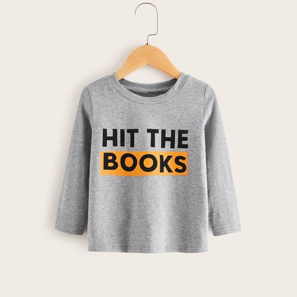 

Toddler Boys Phrase Print Tee