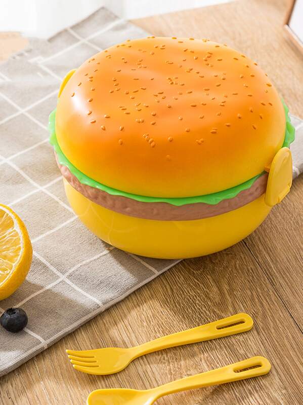 

Creative Hamburger Shaped Lunch Box