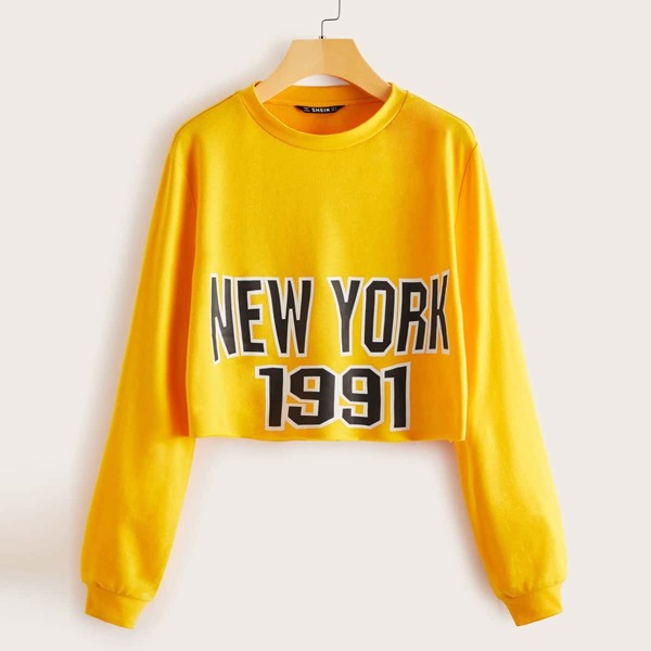 

Mixed Graphic Pullover
