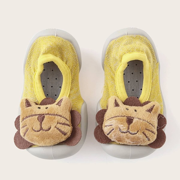 

Baby Lion Decor Slip On Sneakers