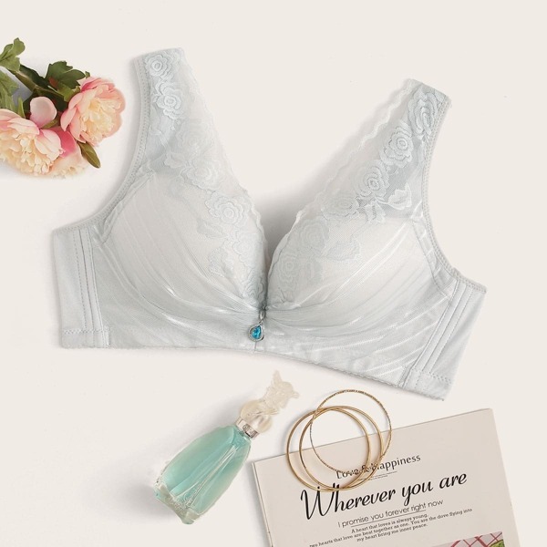 

Floral Lace Full Cup Bralette
