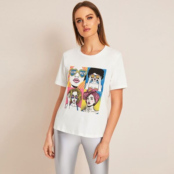 

Figure Graphic Tee