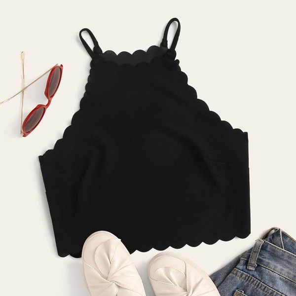 

Scallop Trim Cami Top