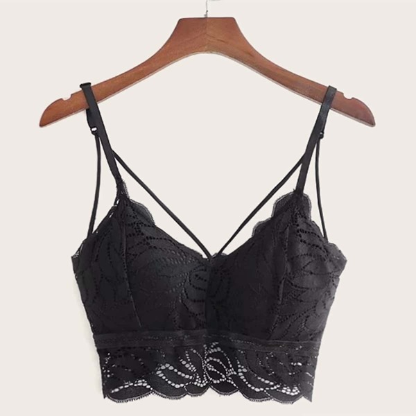 

Solid Guipure Lace Cami Top