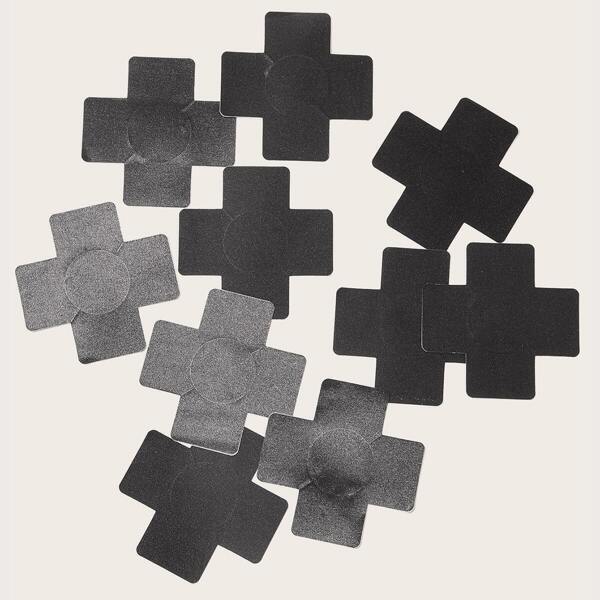 

Plus Cross Shaped Nipple Cover 5pairs