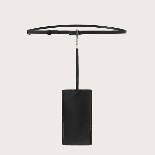 

Metal Stick Decor Fanny Pack