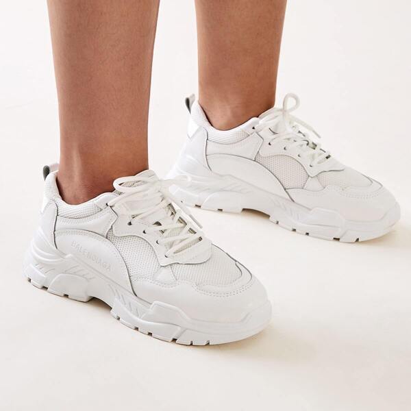 

Lace-up Front Chunky Sneakers