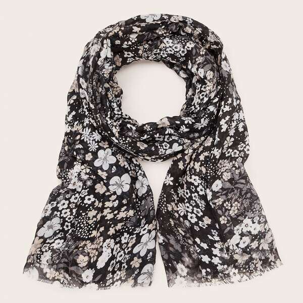 

Ditsy Floral Pattern Scarf
