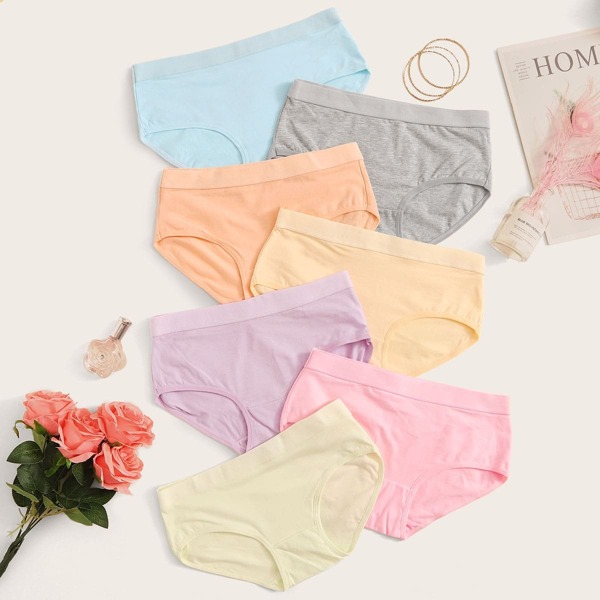 

Solid Panty Set 7pack