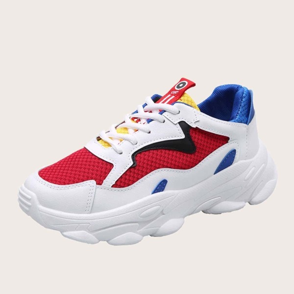 

Men Lace-up Front Chunky Sneakers