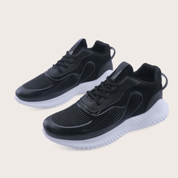 

Men Lace-up Front Chunky Sneakers