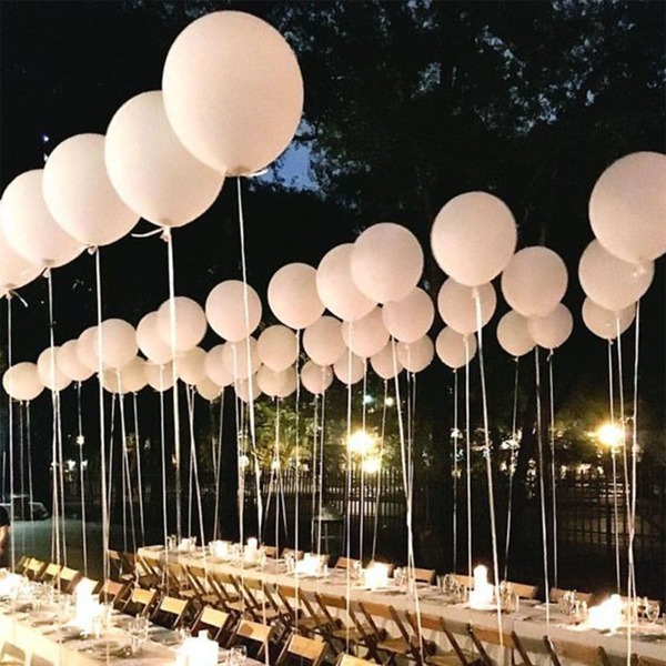 

10 Inch Solid Balloon 20pcs With Balloon Rope 2rolls