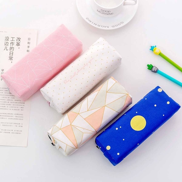 

Simple Geometric Pattern Pencil Bag 1pc