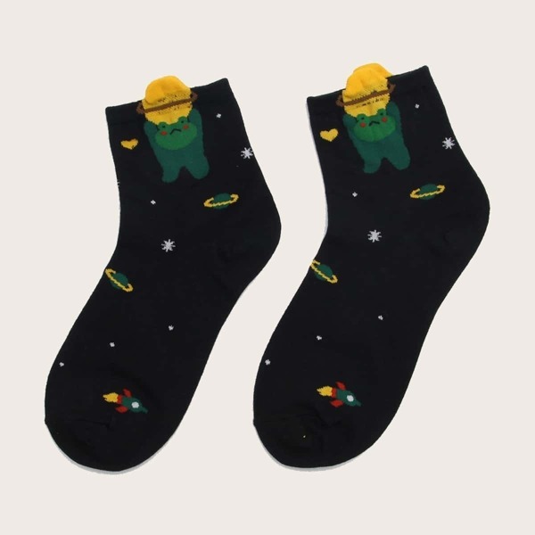 

Cactus Pattern Socks 1pair