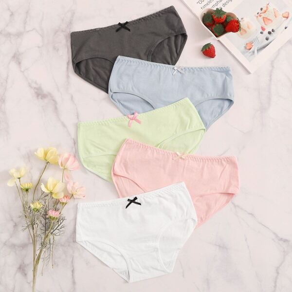 

Solid Panty Set 5pack