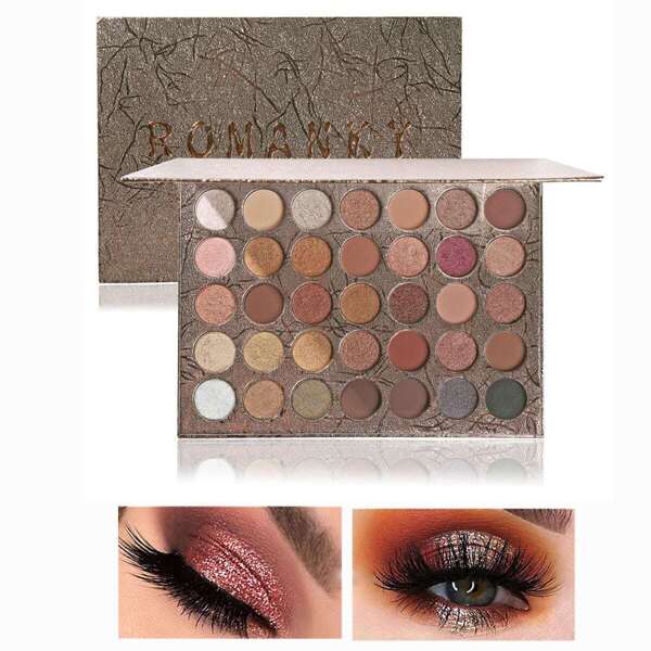 

Палитра стойких 35-цветных теней для век, Многоцветный