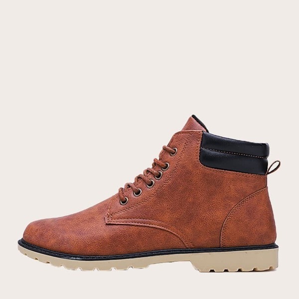 

Lace-up Front Tooling Boots