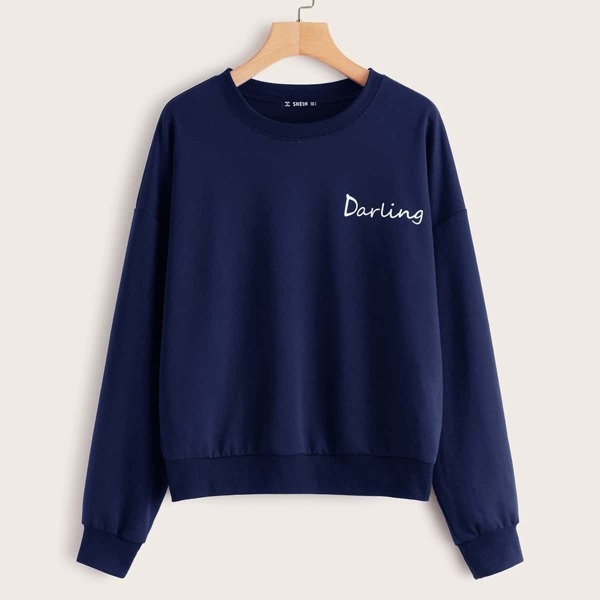 

Letter Graphic Sweatshirt