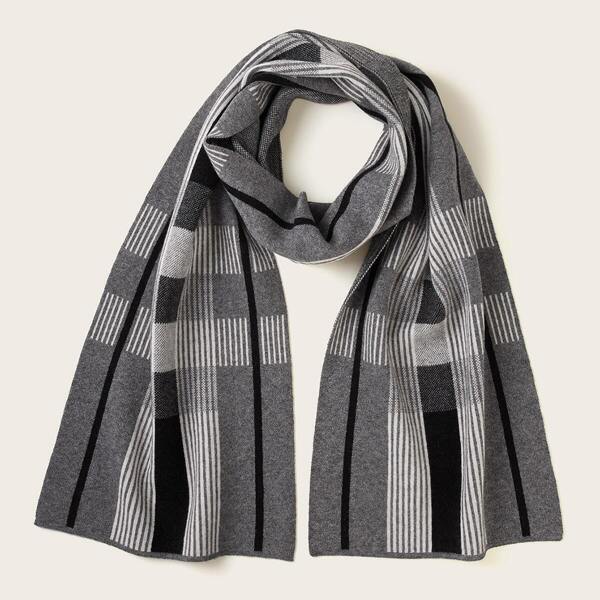 

Men Plaid Pattern Scarf