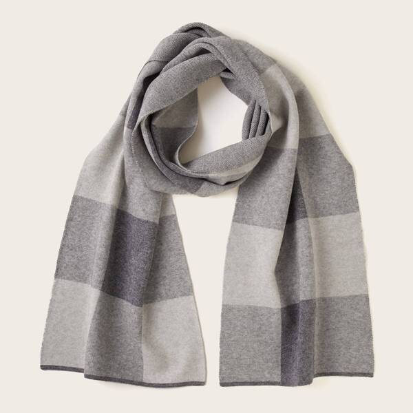 

Men Plaid Pattern Scarf