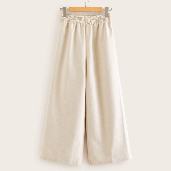 

Striped Elastic Waist Wide Leg Pants
