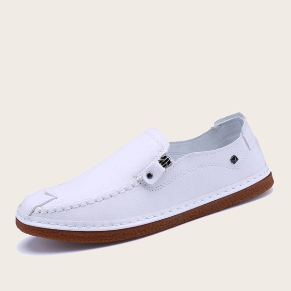

Men Studded Detail Slip On Loafers