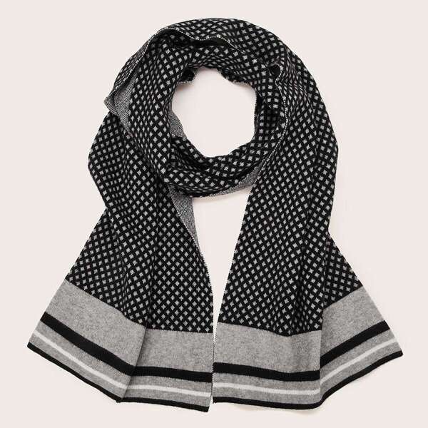 

Men Colorblock Scarf