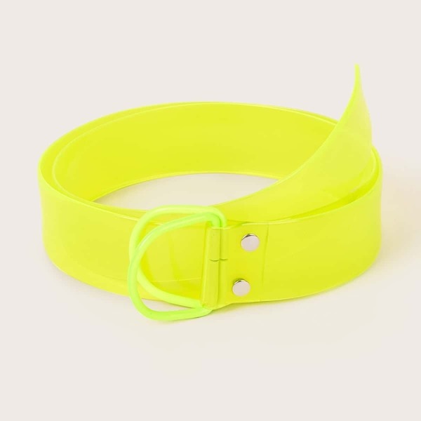 

Neon Yellow Buckle Belt
