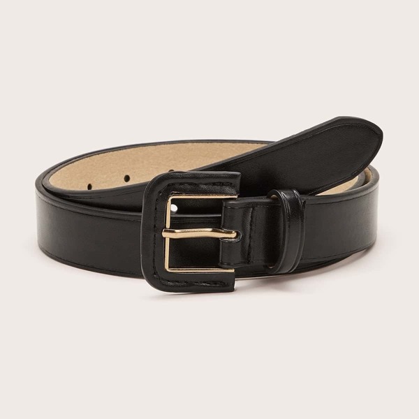 

PU Square Buckle Belt