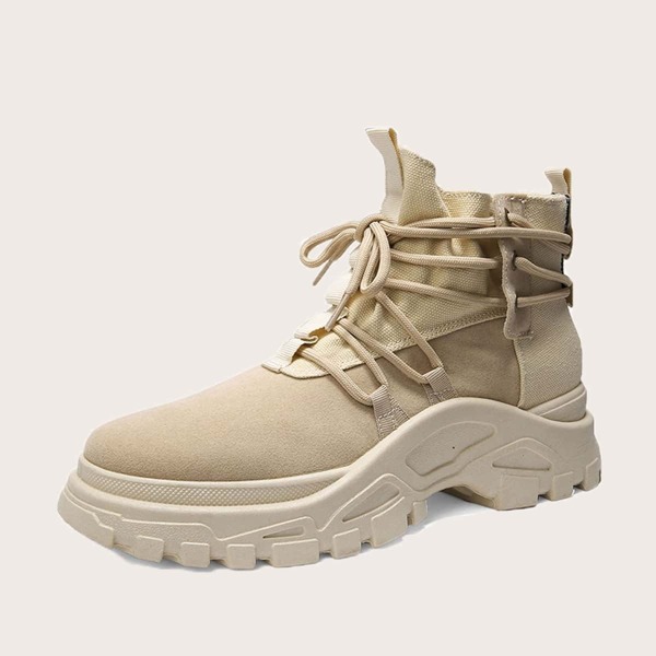 

Men Lace-up Front Desert Boots