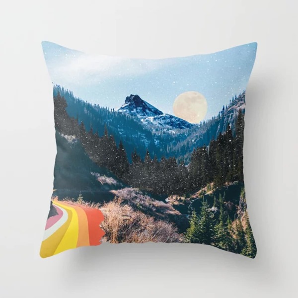 

Landscape Print Cushion Cover