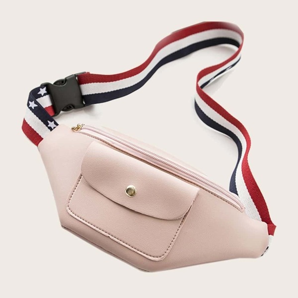 

Girls PU Fanny Pack With Guitar Strap