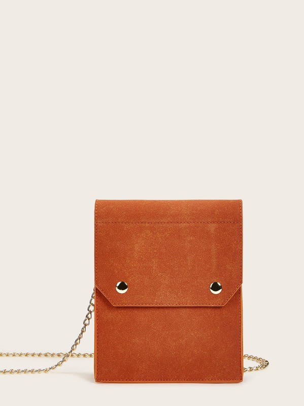 

Crossbody Phone Pouch, Brown