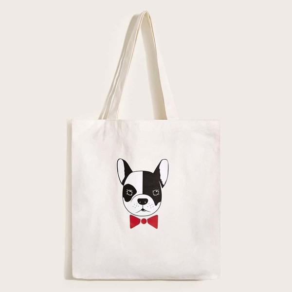

Dog Print Shopper Bag