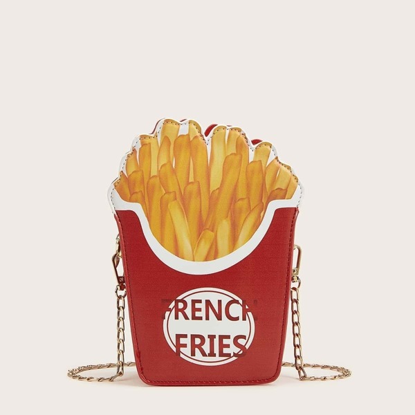 

French Fries Shaped Chain Bag