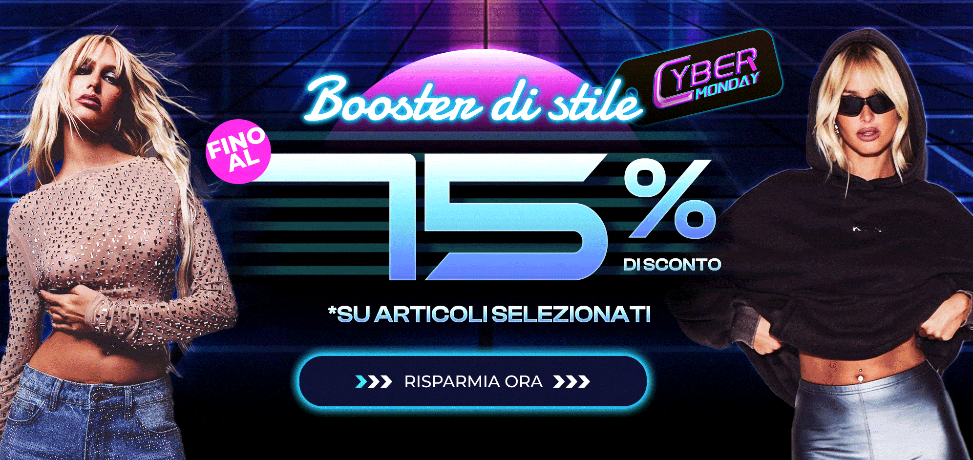  Fino al  75% di sconto *su articoli selezionati