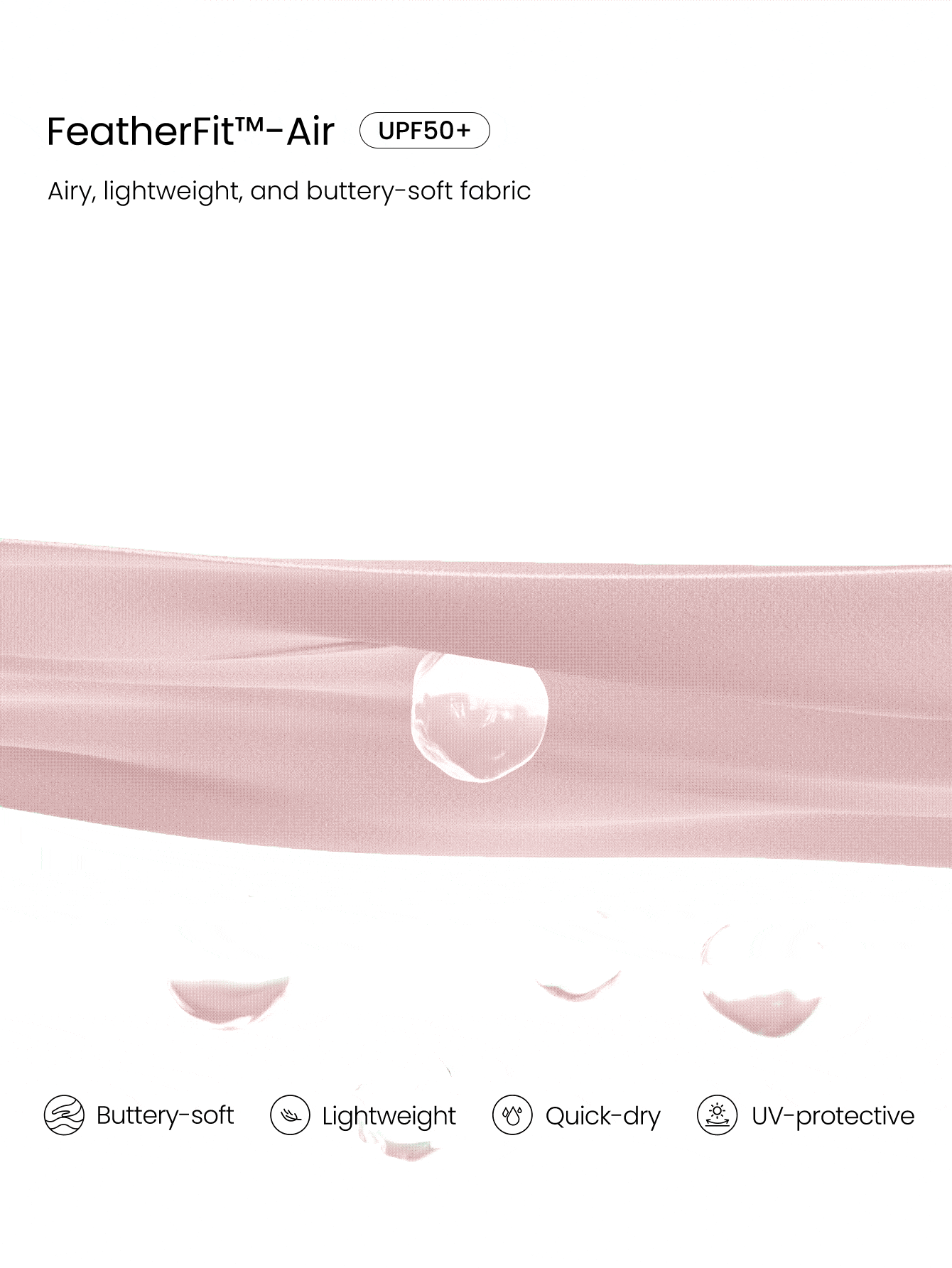GLOWMODE 4.5" Comfy Stretchy 360° Tummy Control Ultra High-Waist V-Shaped Hip Ruffle Workout Skirt With Built-In Shorts Tennis Golf Daily Quick-Dry - Baby Pink - View 6