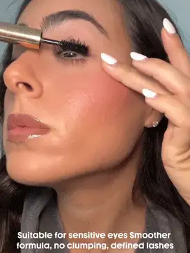SHEGLAM All-In-One 24K Maskara Multi-Efek Merek Kecantikan Kosmetik Makeup Untuk Wanita Dan Anak Perempuan - Hitam - View 2