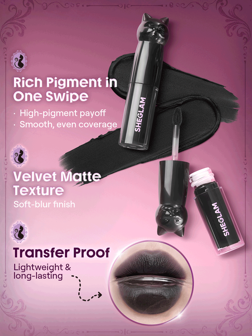 SHEGLAM Dark Romantasy Collection Brand Beauty Cosmetic Makeup For Women And Girls - Multicolor - View 7