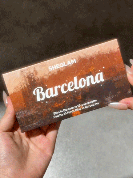 SHEGLAM Bliss In Barcelona 15色眼影盤 品牌美妝化妝品 適合女士與女孩 - Bliss In Barcelona - 查看 2